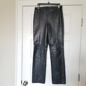 Leather pants